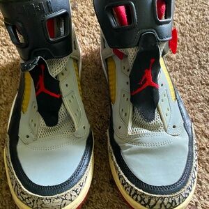 Jordan Spizike Wolf Gray size 11